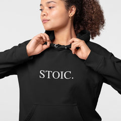 STOIC. Design Hoodie Black