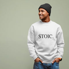 STOIC. Design Sweatshirt White