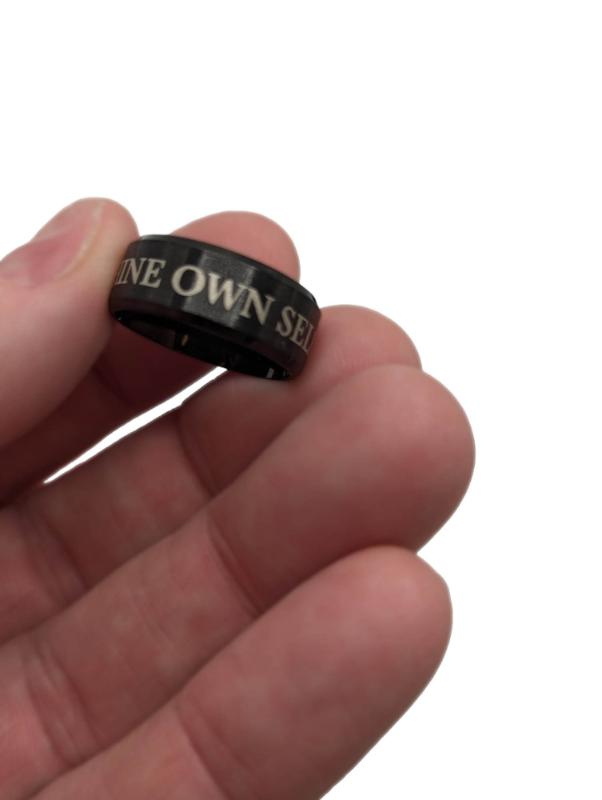 To Thine Own Self Be True Ring